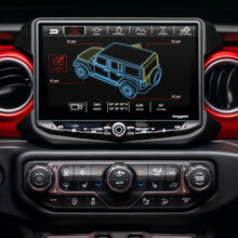 Load image into Gallery viewer, Stinger Off-Road Multimedia Jeep Wrangler JL and Gladiator JT (2018-2022) HEIGH10 10" Touchscreen Radio Plug-and-Play Replacement Kit | Displays Vehicle Information and Off-Road Mode