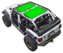 Load image into Gallery viewer, SPIDERWEBSHADE Product Green JL4D 2 Piece Front &amp; Rear