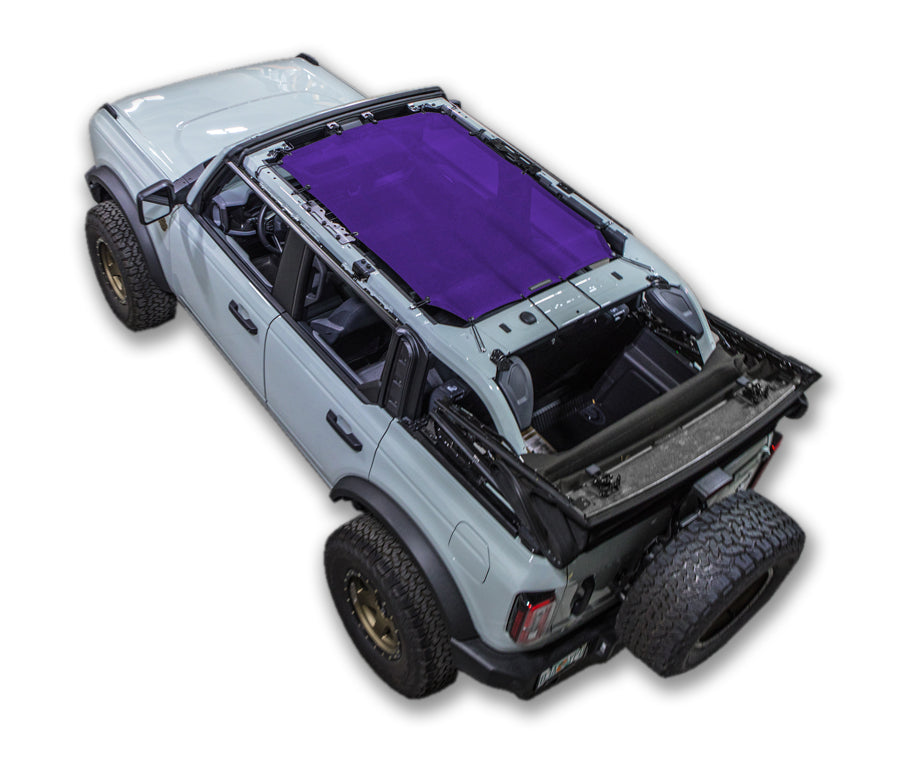 SPIDERWEBSHADE Product Black Ford Bronco 4D