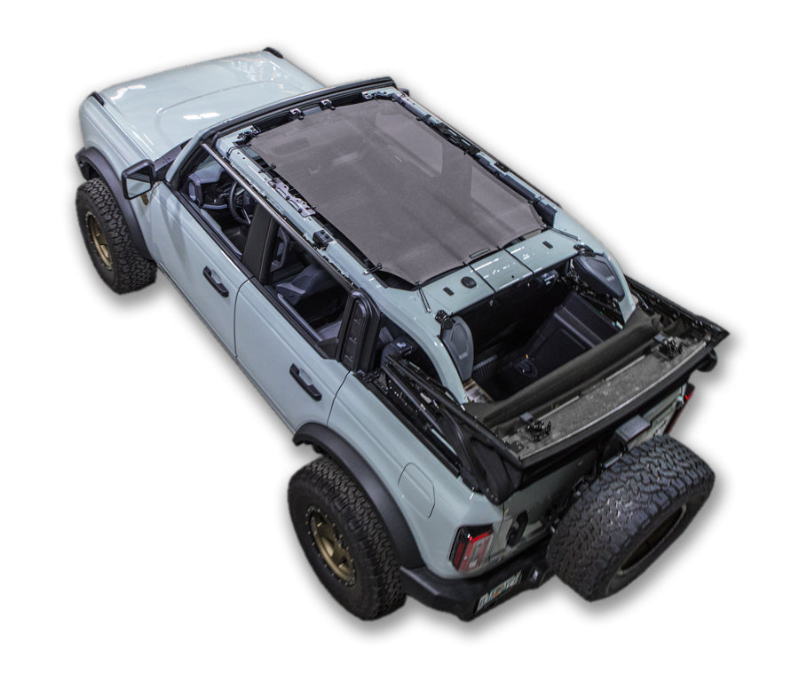 SPIDERWEBSHADE Product Grey Ford Bronco 4D