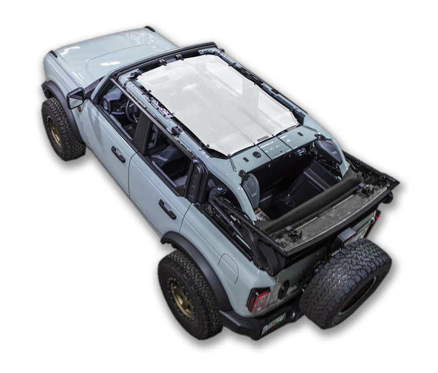 SPIDERWEBSHADE Product White Ford Bronco 4D
