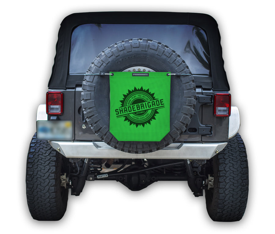 SPIDERWEBSHADE Product Green BuggyBag