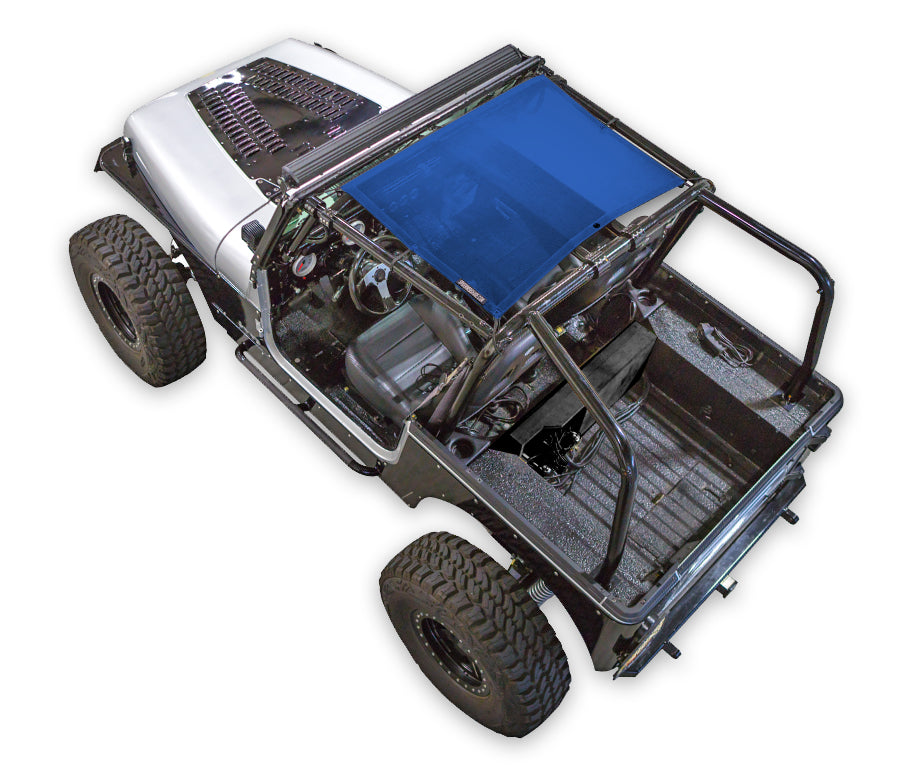 SPIDERWEBSHADE Product Blue YJKini