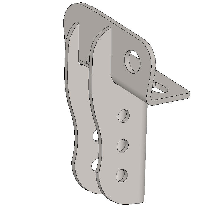 Artec Industries Track Bar Bracket Jeep TJ Trackbar Mount 97-06 Wrangler TJ 2.5 3.5 Inch Stretch Artec Industries - TJ2001
