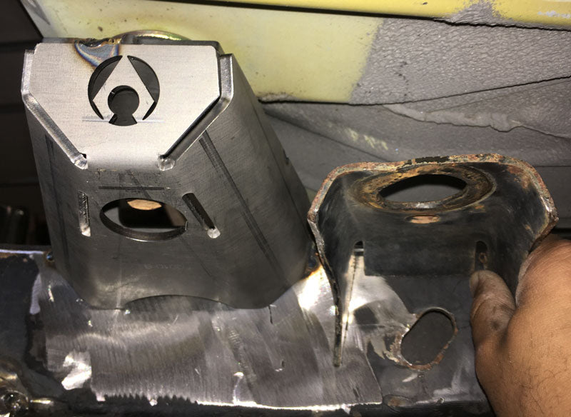 Artec Industries Body Mount Kit Jeep TJ Boatside Body Mounts 97-06 Wrangler TJ 1.25 Inch Lift Artec Industries - TJ2010