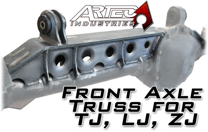 Artec Industries Axle Truss D30 Front Axle Truss For TJ LJ ZJ Artec Industries - TJ3001