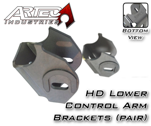 Artec Industries Axle Brackets Dana 30 HD LCA Brackets CAM Slot W/Horseshoe Artec Industries - TJ3011