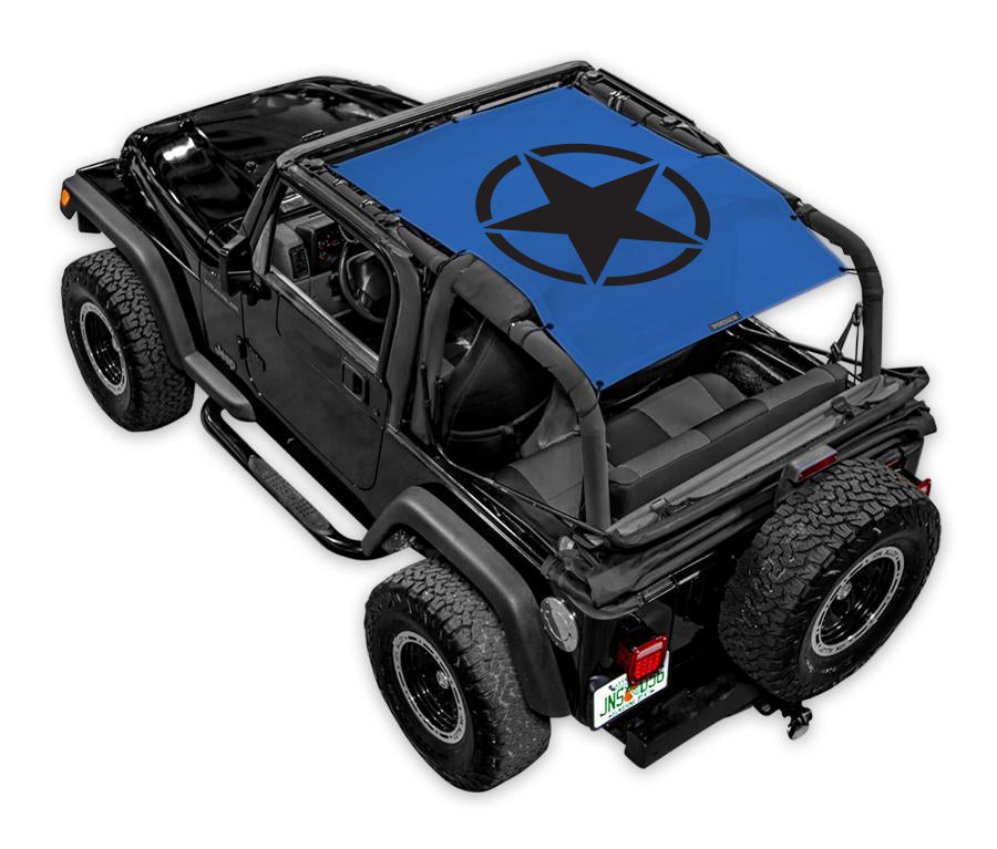 SPIDERWEBSHADE Product Blue TJ Oscar Mike Solid