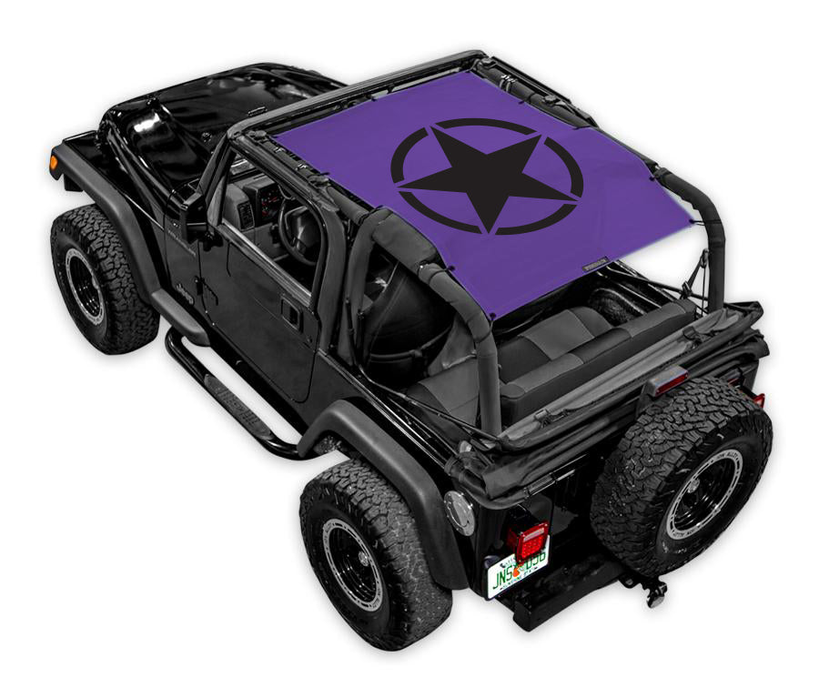 SPIDERWEBSHADE Product Purple TJ Oscar Mike Solid