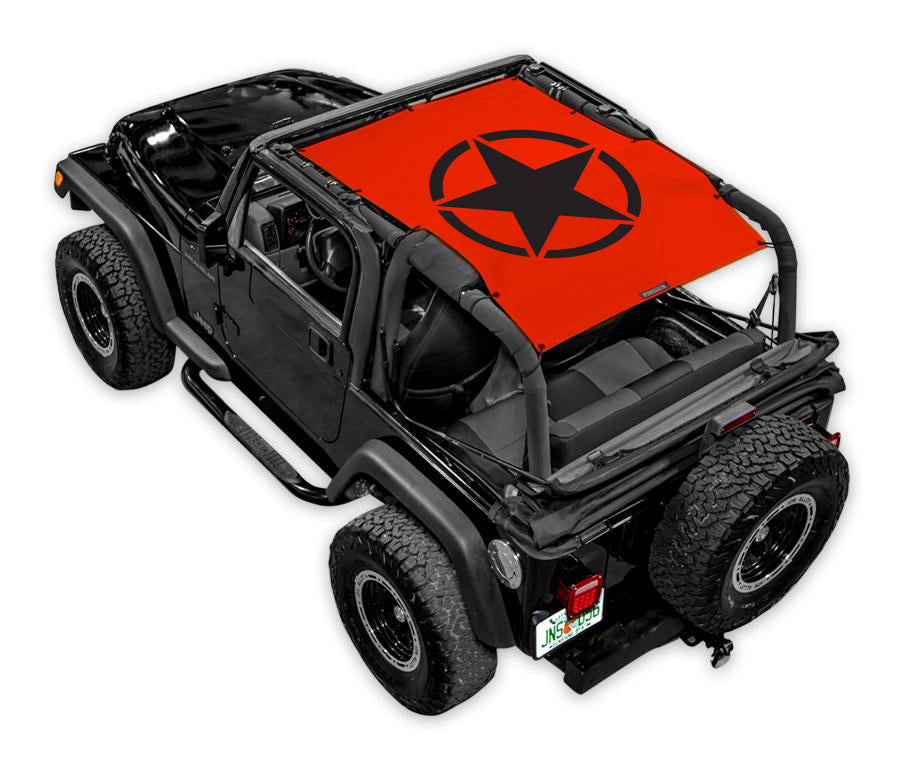 SPIDERWEBSHADE Product Red TJ Oscar Mike Solid