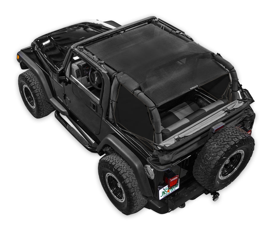 SPIDERWEBSHADE Product Black TJ SpiderSides