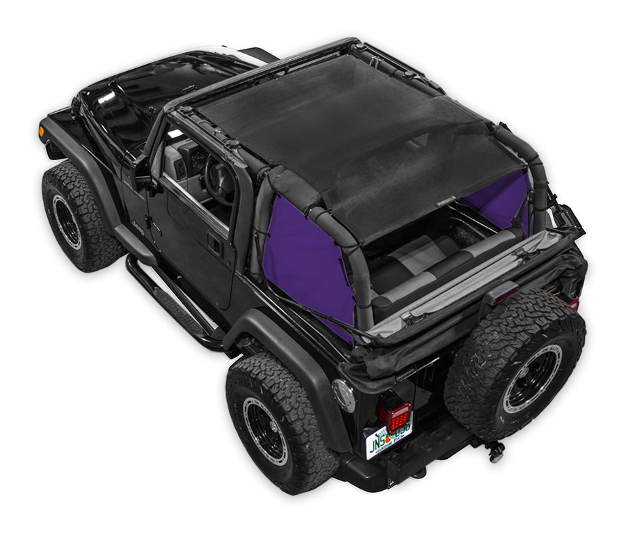 SPIDERWEBSHADE Product Purple TJ SpiderSides