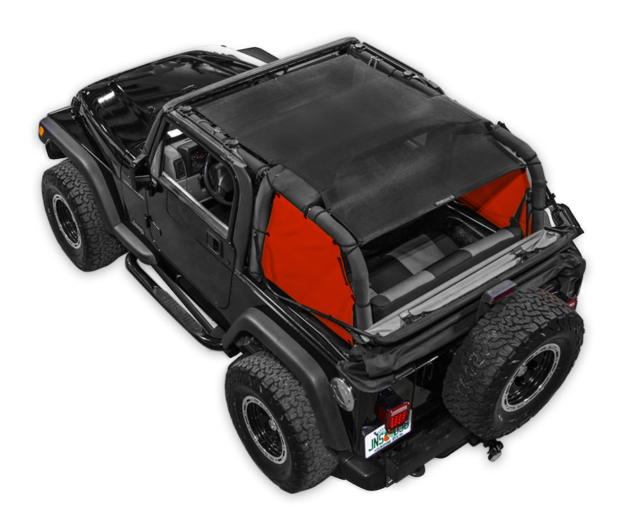 SPIDERWEBSHADE Product Red TJ SpiderSides