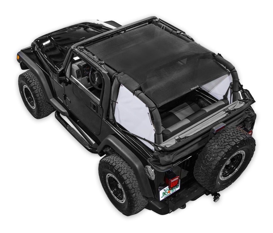 SPIDERWEBSHADE Product White TJ SpiderSides