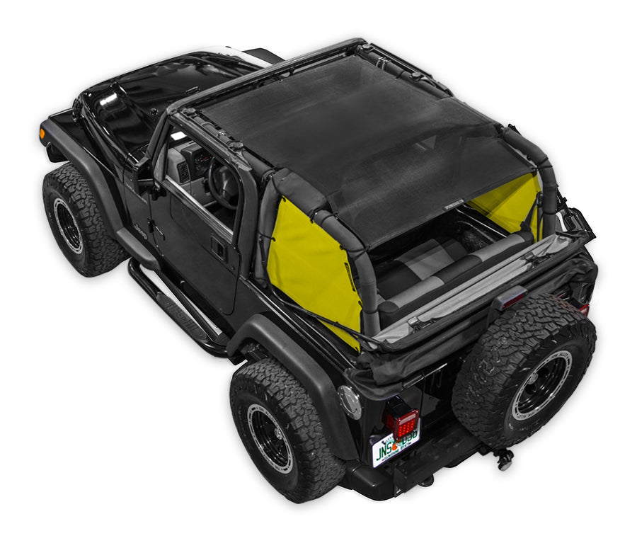 SPIDERWEBSHADE Product Yellow TJ SpiderSides