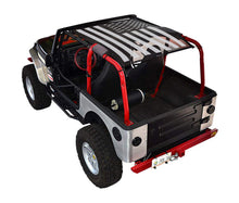 Load image into Gallery viewer, SPIDERWEBSHADE Product Black TJ Tactical Flag Solid