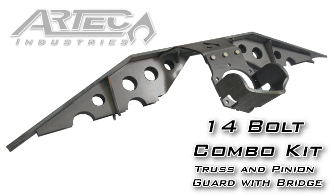 Artec Industries Axle Truss 14 Bolt Combo Kit Single Rear Wheel SRW Artec Industries - TR1403