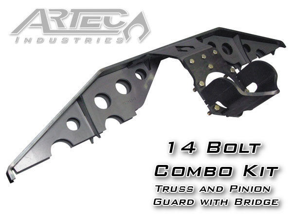 Artec Industries Axle Truss 14 Bolt Combo Kit Single Rear Wheel SRW Artec Industries - TR1403