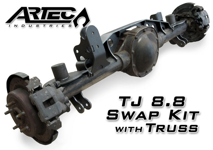 Artec Industries Axle Truss TJ 8.8 Swap Kit W/Truss 97-06 Wrangler TJ Artec Industries - TR8801