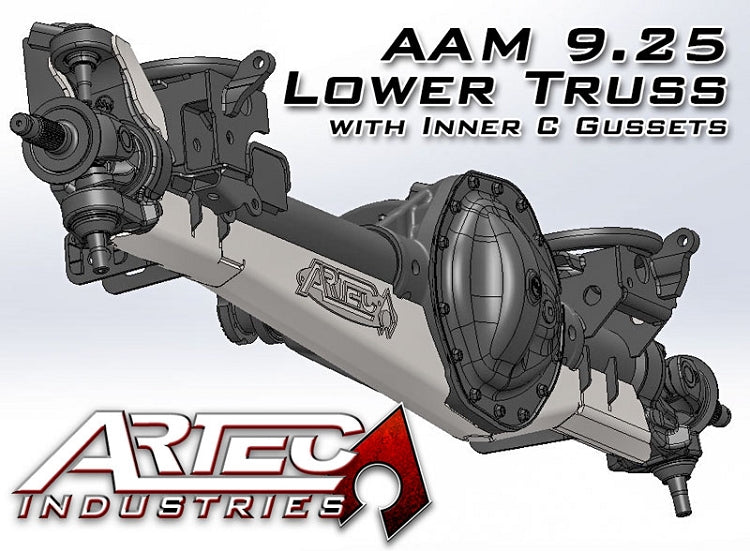 Artec Industries Axle Truss AAM 9.25 Lower Truss W/Inner C Gussets Artec Industries - TR9251
