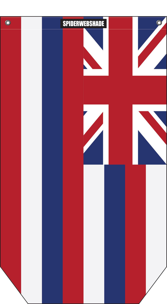 SPIDERWEBSHADE Hawaii TRAILSAC PRINTED STATE FLAGS