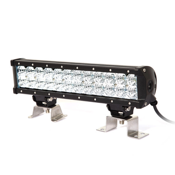 Quake LED Light Bar 13.5 Inch LED Light Bar Dual Row 72 Watt Combo Ultra II Series - QUT243