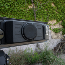 Load image into Gallery viewer, Stinger Off-Road Audio 12" Swing Gate-Mounted 800 Watt Loaded Subwoofer Enclosure for Jeep Wrangler JK/JKU and JL/JLU