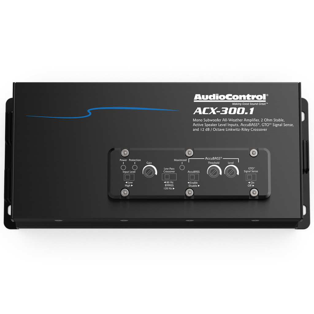 Stinger Off-Road Audio AudioControl ACX-300.1 300 Watt Mono Powersports / Marine All Weather Monoblock Amplifier