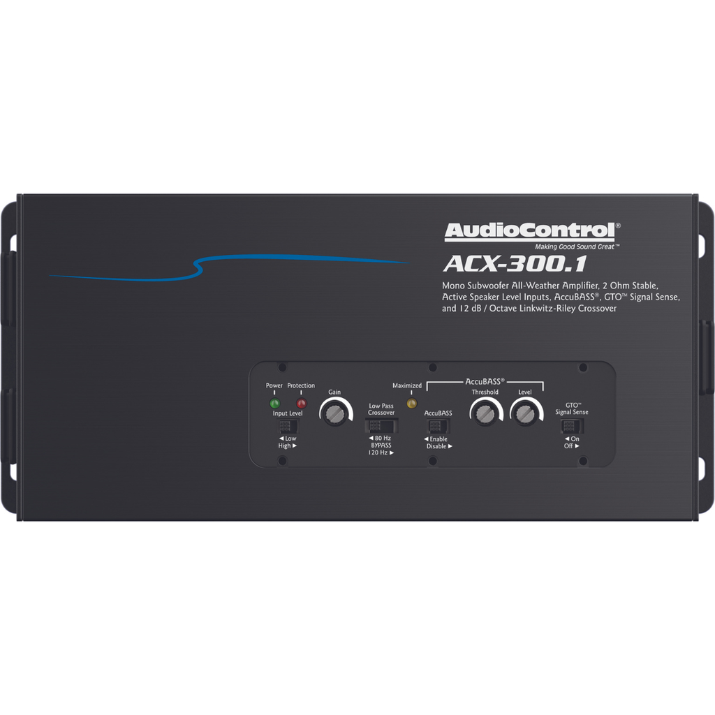 Stinger Off-Road Audio AudioControl ACX-300.1 300 Watt Mono Powersports / Marine All Weather Monoblock Amplifier
