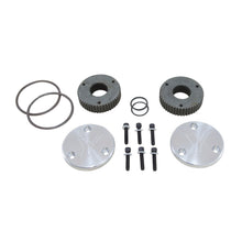 Load image into Gallery viewer, Yukon Gear Locking Hub Splined Slug Yukon Hardcore Drive Flange Kit Dana 44 30spl Outer Stubs w/ Yukon Engraved Caps - YHC50001