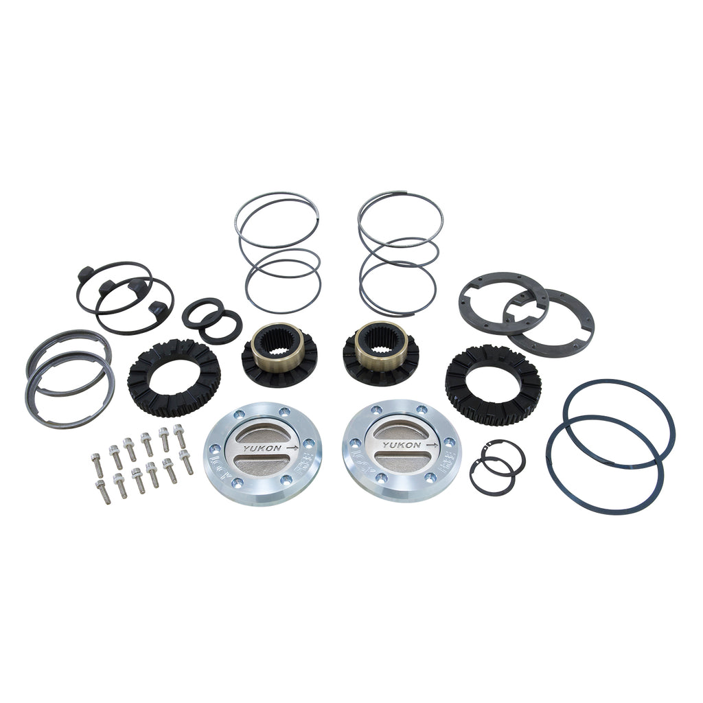 Yukon Gear Locking Hub Kit Yukon Hardcore Locking Hub set Dana 60 30spl 1975-93 Dodge 1977-91 GM 78-97 Ford - YHC70003