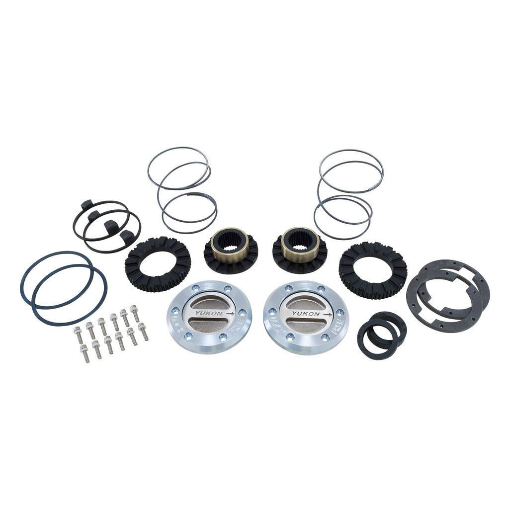 Yukon Gear Locking Hub Kit Yukon Hardcore Locking Hub Set Dana 60 30-Spl 1999-2004 Ford - YHC70004