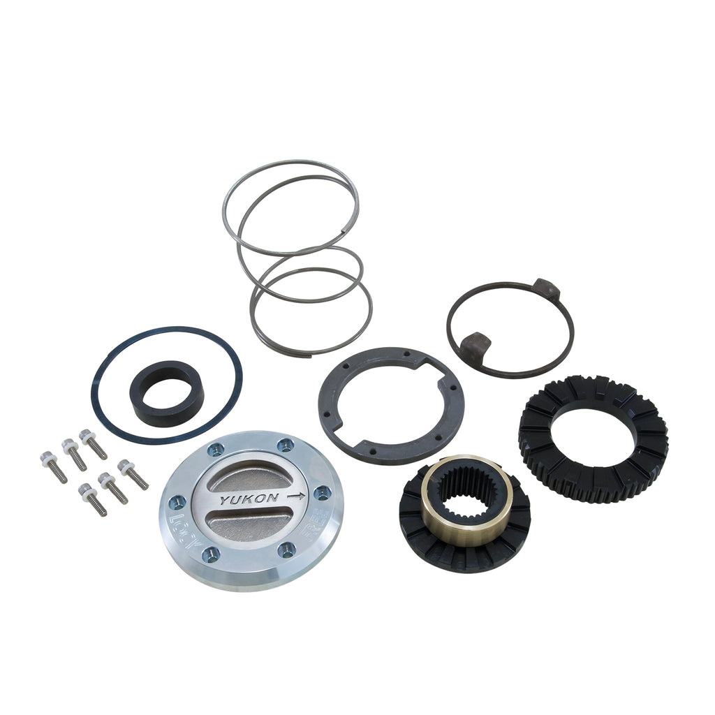 Yukon Gear Locking Hub Kit Yukon Hardcore Locking Hub Set Dana 60 30-Spl 1999-2004 Ford 1 side only - YHC71004