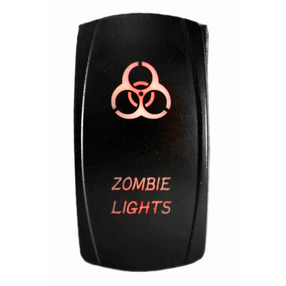 Quake LED Rocker Type Switch Give the vehicles switches some style with Quake LEDs Two-Way Rocker Switches - QRS315