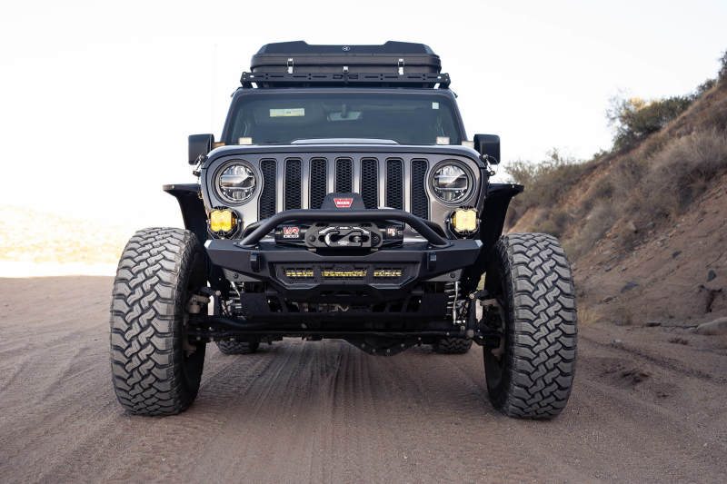DV8 Offroad Bumpers - Steel DV8 Offroad 18-23 Wrangler JL/Gladiator JT Spec Series Front Bumper