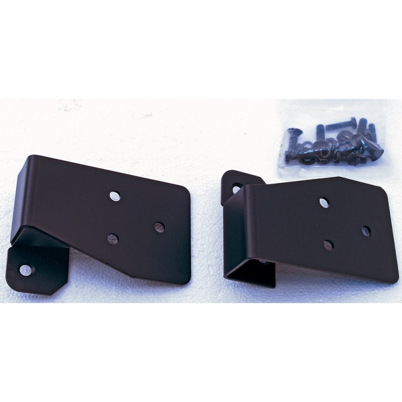 Rugged Ridge Exterior Trim Rugged Ridge 03-06 Jeep Wrangler Black Mirror Relocation Brackets