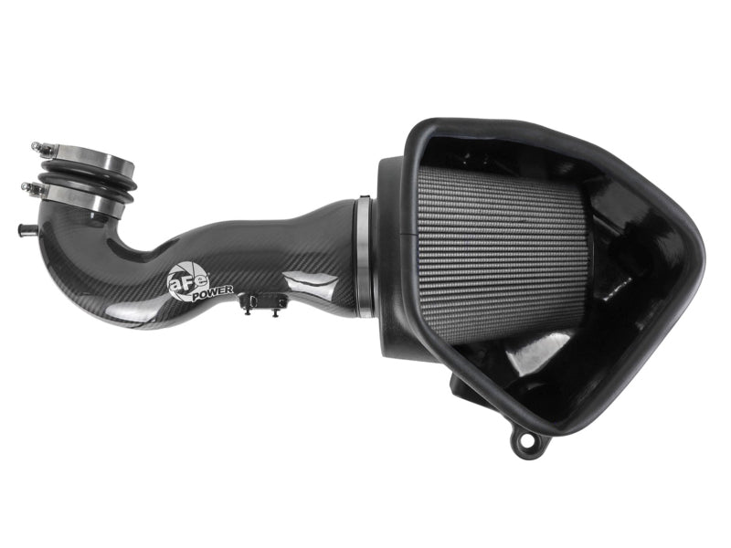 aFe Cold Air Intakes aFe 19-21 GM Trucks 5.3L/6.2L Track Series Carbon Fiber Cold Air Intake System W/ Pro Dry S Filters