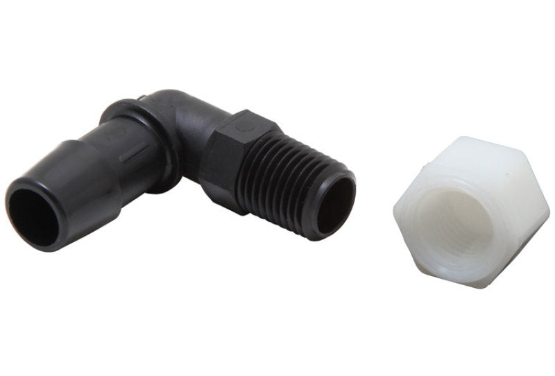 K&N Engineering Air Intake Components K&N Air Filter Vent Kit - White - 90 Degree Plastic 0.50in Flange 1.75in H 1.75in L