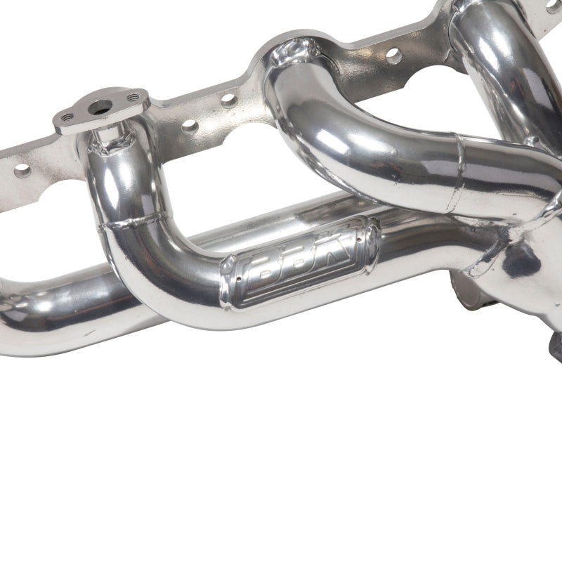 BBK Headers & Manifolds BBK 99-04 GM Truck SUV 4.8 5.3 Shorty Tuned Length Exhaust Headers - 1-3/4 Silver Ceramic
