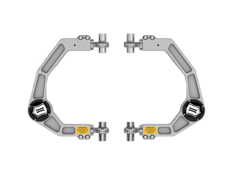 ICON Control Arms ICON 21-23 Ford F150 Billet Front Upper Control Arms DJ Pro Kit