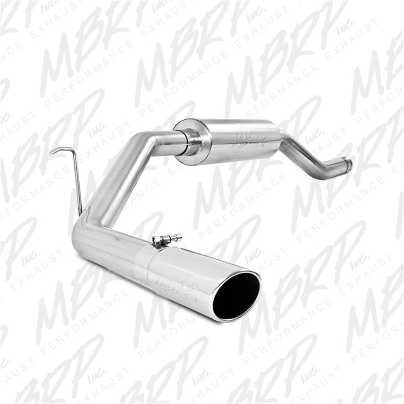 MBRP Catback MBRP 00-06 Toyota Tundra All 4.7L Models Resonator Back Single Side Exit Aluminized Exhaust System