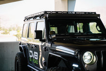 Load image into Gallery viewer, DV8 Offroad Light Mounts DV8 Offroad 2018+ Jeep Wrangler JLO A Pillar Dual Light Pod Mounts