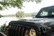 Load image into Gallery viewer, Bushwacker Body Armor &amp; Rock Rails Bushwacker 18-19 Jeep Wrangler Rubicon/Sport//Unlimited/Sport S Hood Stone Guard- Black