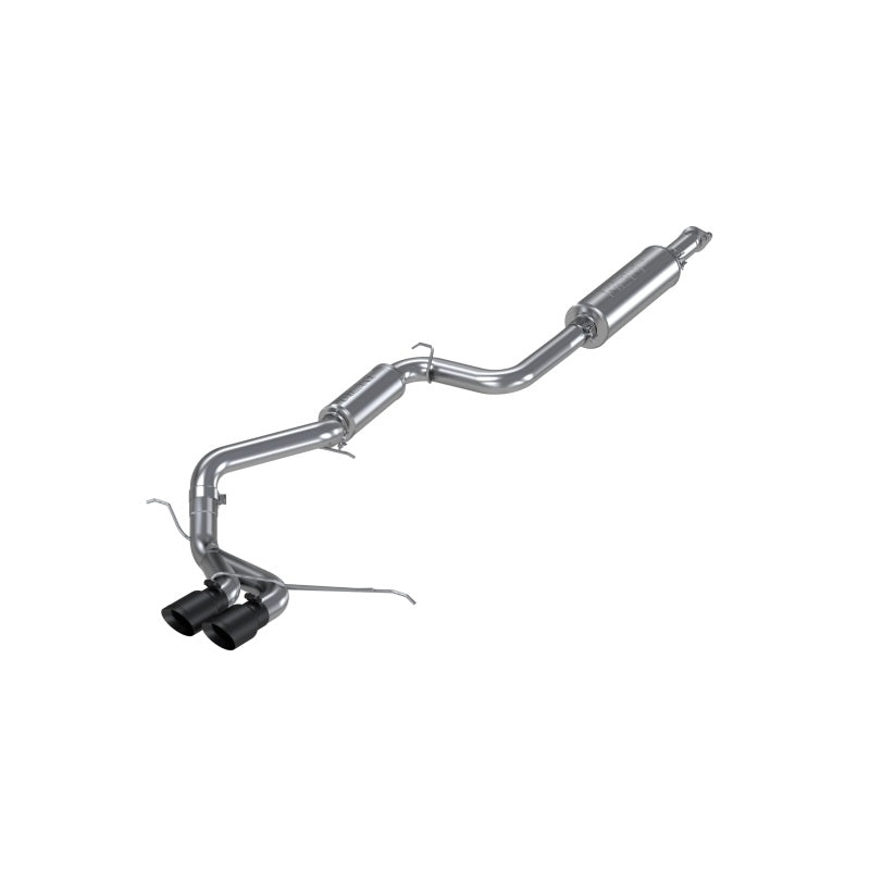 MBRP Catback MBRP 13-17 Ford Focus ST 2.0L EcoBoost Dual Center Outlet T409 3in Cat Back w/ Black Tips