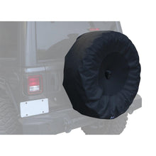 Load image into Gallery viewer, Rampage Car Covers Rampage 2018-2019 Jeep Wrangler(JL) Sport 2-Door Tire Cover w/Cam Slot 33in -35in - Black
