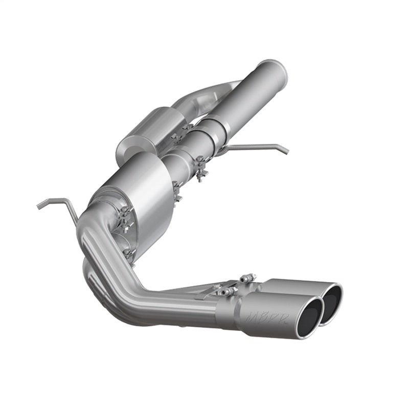 MBRP Catback MBRP 09+ Chevrolet Silverado 1500 3in Cat Back Pre-Axle Dual Outlet w/ 4in Tip - T304