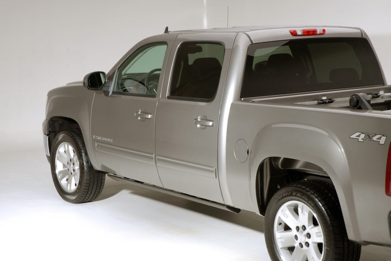 AMP Research Running Boards AMP Research 2007-2014 Chevy Silverado 2500/3500 Extended/Crew PowerStep - Black