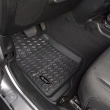 Load image into Gallery viewer, Rugged Ridge Floor Mats - Rubber Rugged Ridge Floor Liner Kit Black F/R 20-21 Jeep Gladiator (JT)