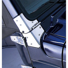 Load image into Gallery viewer, Rugged Ridge Hardware - Singles Rugged Ridge 97-06 Jeep Wrangler Stainless Steel Windshield Hinges