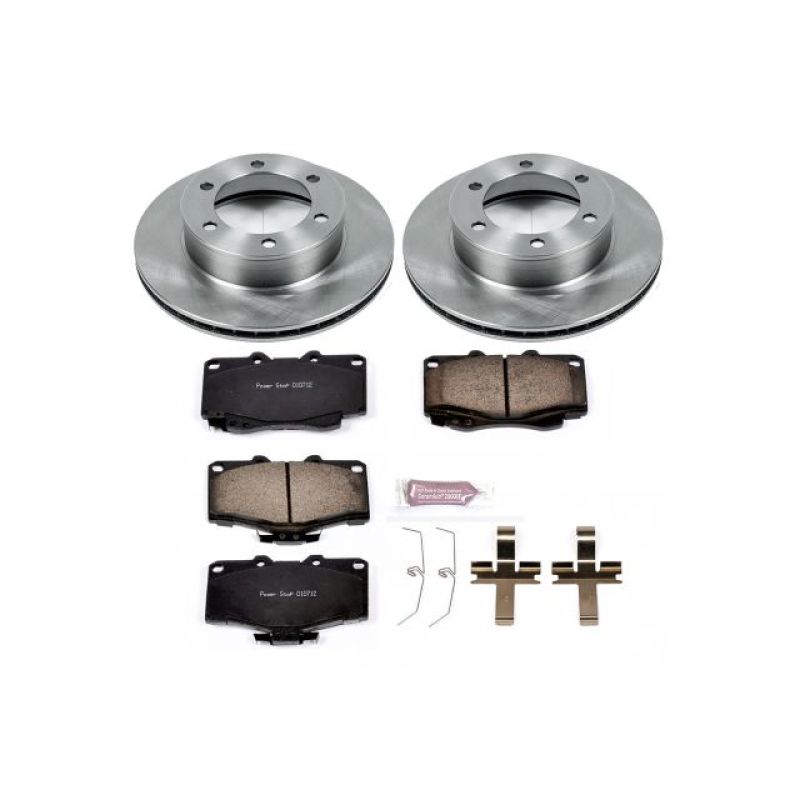 PowerStop Brake Kits - OE Power Stop 95-02 Toyota 4Runner Front Autospecialty Brake Kit